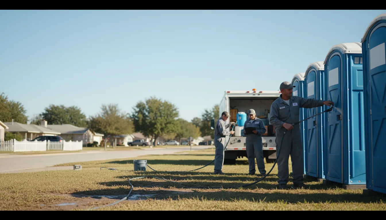 Long-Term Portable Toilet Rental in Pioneer, LA near me